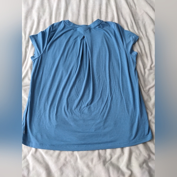 Athleta blue jersey top - Picture 3 of 4